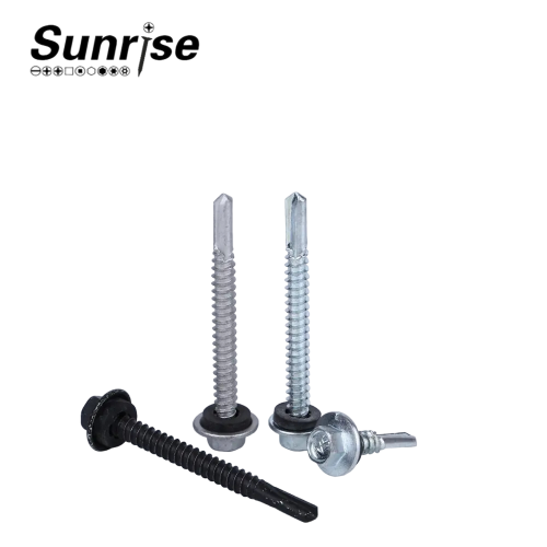 Hex Head with Washer Zinc Carbon Steel Self Drilling automotive Screw 4 Hex Head with Washer Zinc Carbon Steel Self Drilling automotive Screw 4